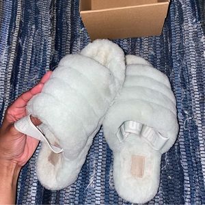 Mint Green Ugg Slippers